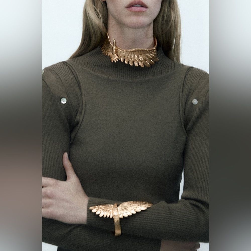 Zara Phoenix Wrap Cuff Braclet